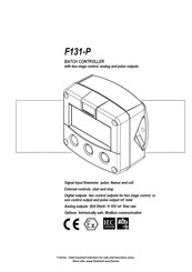 Fluidwell F131-P Manual