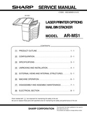 Sharp AR-MS1 Service Manual