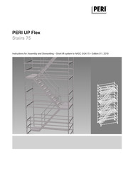 Peri UP Flex Stairs 75 Instructions For Assembly And Dismantling