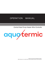 TATA Motors Aquatermic Operation Manual