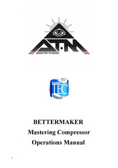 ATM BETTERMAKER Operation Manual