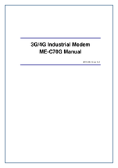 Mobileeco ME-C70G Manual