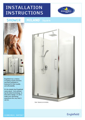 Englefield MILANO Square Installation Instructions Manual
