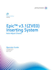 Pitney Bowes ZVEO Operator's Manual