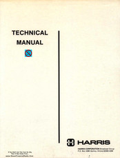 Gates Radio Company DUALUX II M6542-A Instruction Book