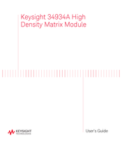 Keysight 34934A User Manual