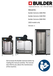 Builder Extreme 1000 PRO Manual