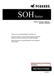 Pegasus SOH-530 Manual