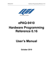 QEI ePAQ-9410 User Manual