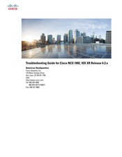 Cisco NCS 1002 Troubleshooting Manual