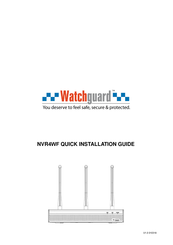 Watchguard NVR4WF Quick Installation Manual