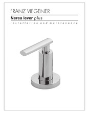 FRANZ VIEGENER Nerea lever plus Installation And Maintenance Manual