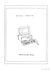 Norsk Data BUTTERFLY TEAMSTATION Installation Manual