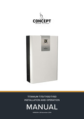 Concept Smoke Screen TITANIUM Ti70 Installation And Operation Manual
