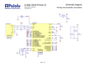 Pololu A-Star 32U4 Prime LV Schematic Diagram