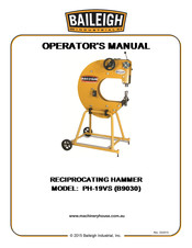 Baileigh PH-19VS Operator's Manual