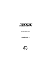 Ecom Lite-Ex LED 8 Operating Instructions Manual