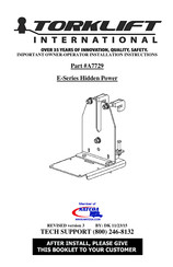 Torklift Hidden Power E Series Manual