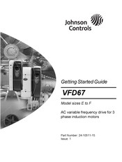 Johnson Controls VFD67BPF Getting Started Manual