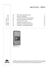 Jøtul FS 165-I 400 FL Installation And Operating Instructions Manual