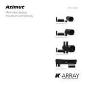 K-array Azimut-KAMUT2V25 User Manual