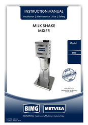 METVISA BMK220CC2 Instruction Manual