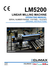 Climax LM5200 Operating Manual