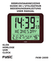 Fysic FKW-2600 User Manual