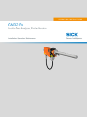 SICK GM32-Ex Operating Instructions Manual