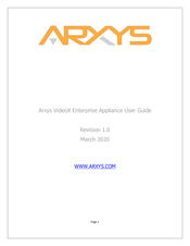 Arxys VideoX R36E User Manual