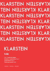 Klarstein Trilit 10033695 Manual