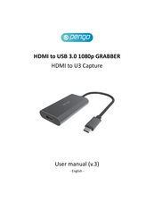 Pengo HDMI to USB 3.0 1080p GRABBER User Manual