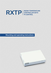 Sentera RXTPF Mounting And Operating Instructions