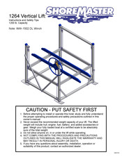 Shoremaster 1264 Instructions And Safety Tips