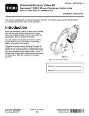 Toro 03240 Installation Instructions Manual