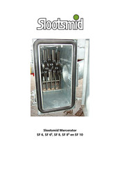 Slootsmid SF 10 Manual