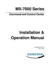 SENSTAR MX-7060 Installation & Operation Manual