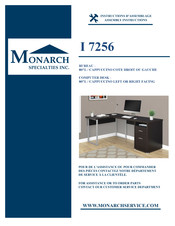 Monarch I 7356 Assembly Instructions Manual