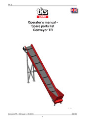 TKS AGRI Conveyor TR Operator's Manual