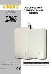 Lince GOLD 869 MST Series Installation, Operation And Maintenance Manual