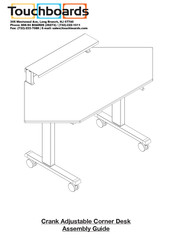 Touchboards STANDUP-CCF60-B Assembly Manual