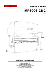 NARGESA MP3003 CNC Instruction Book