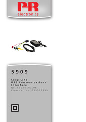 PR electronics 5909 Manual
