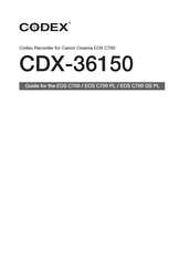Codex CDX-36150 Manual