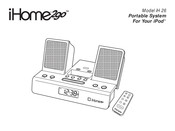 iHome2GO iH 26 Manual