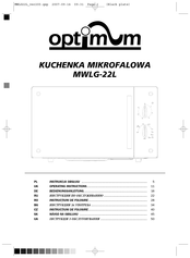 Optimum MWLG-22L Operating Instructions Manual