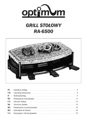 Optimum RA-6500 Operating Instructions Manual