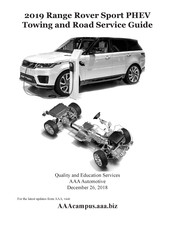 Range Rover Sport 2019 Towing And Road Service Manual