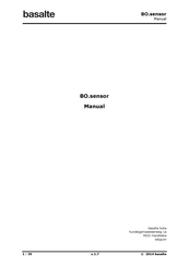 Basalte BO.sensor Manual