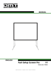 DMT Fast-Setup Screen Pro Manual